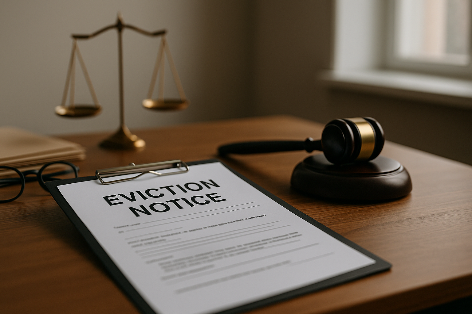 detective eviction notice